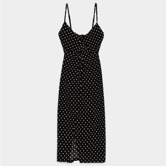 Bershka - polka dot summer dress - size x small - Picture 2 of 4